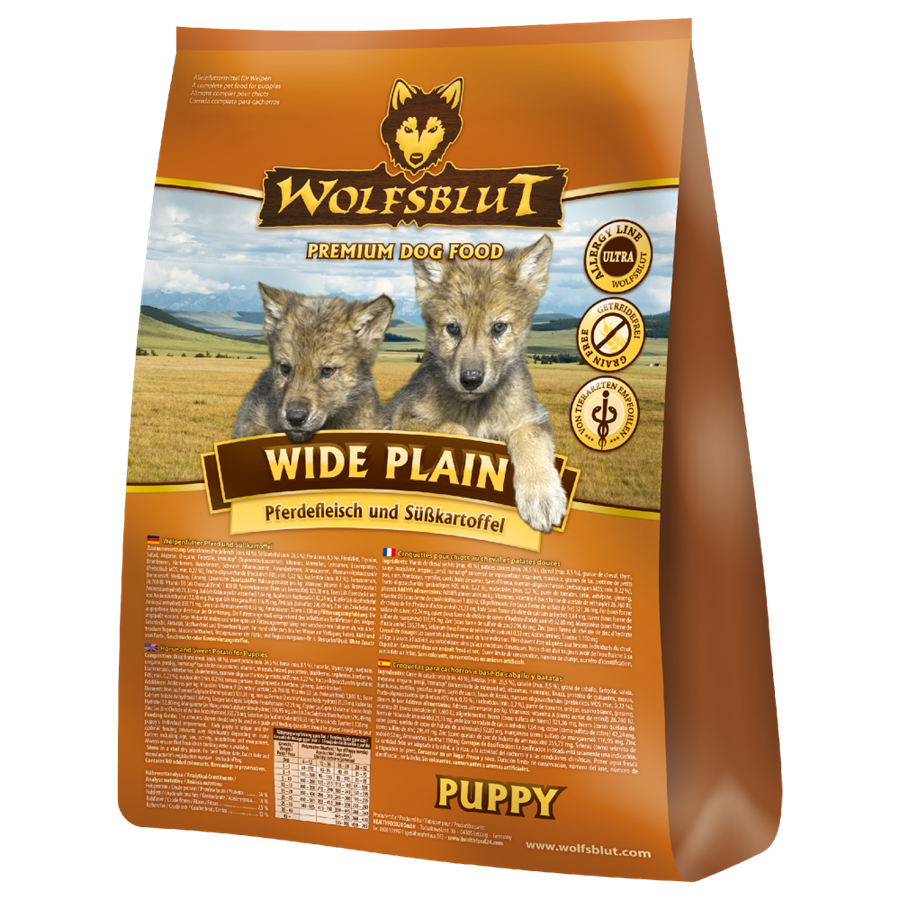Wolfsblut Wide Plain Puppy, 15 kg