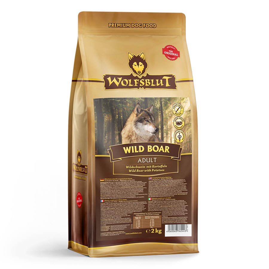 Billede af WolfsBlut Wild Boar Adult, 2 kg