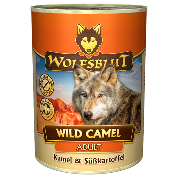 WolfsBlut Wild Camel Adult dåsemad, 395g