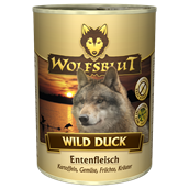 WolfsBlut Wild Duck Adult dåsemad, 395g