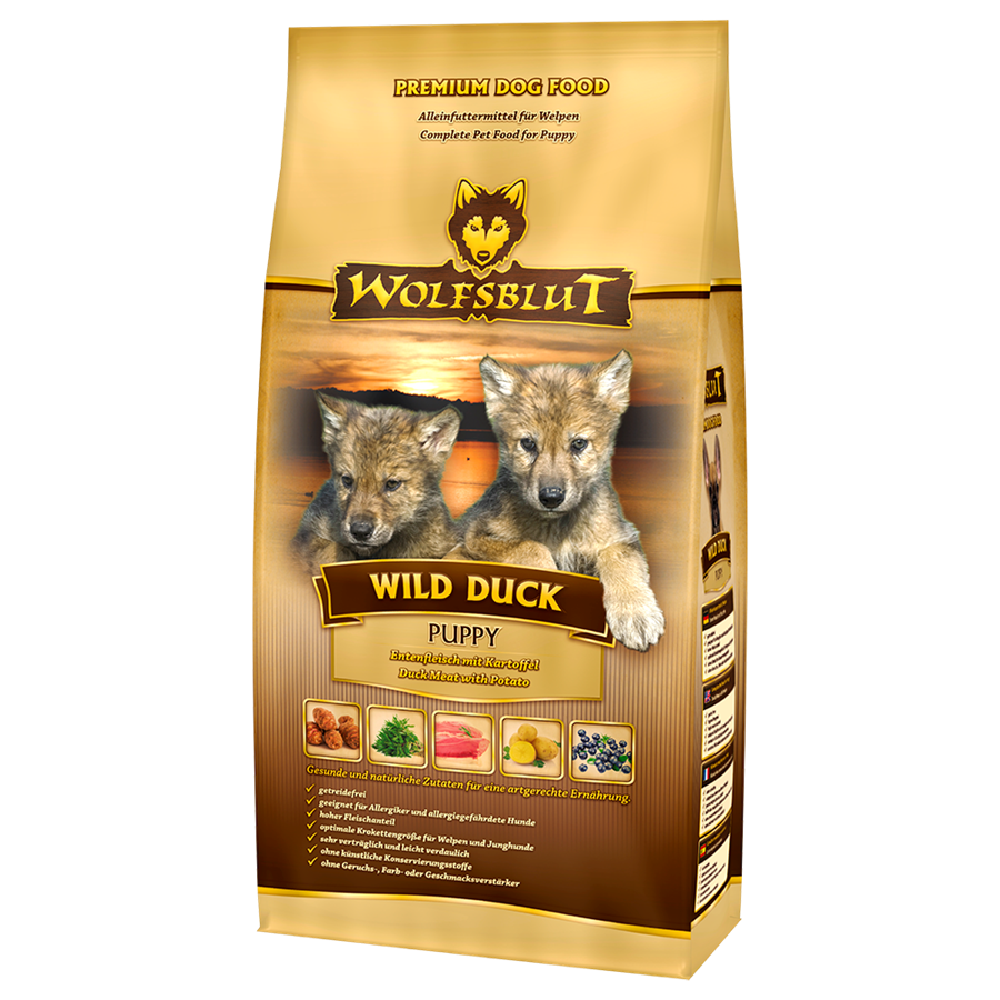 WolfsBlut Wild Duck Puppy, 2 kg