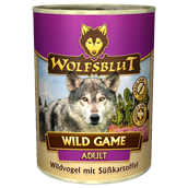 WolfsBlut Wild Game Adult dåsemad, 395g