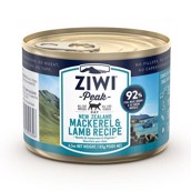 ZiwiPeak kat dåsemad, mackarel & Lamb, 185g